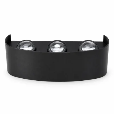 Aplique LED de pared plano 6W IP65 NUVORA YB-BD02