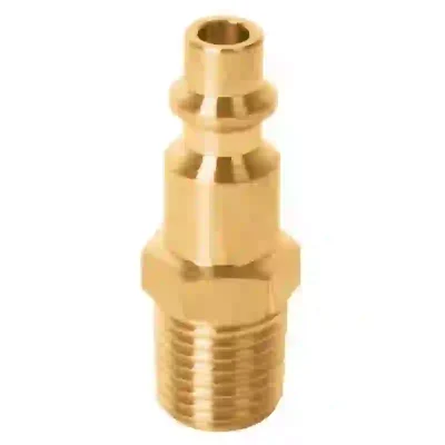 Conector Rápido de Latón NPT 1/4" Macho Truper 19083
