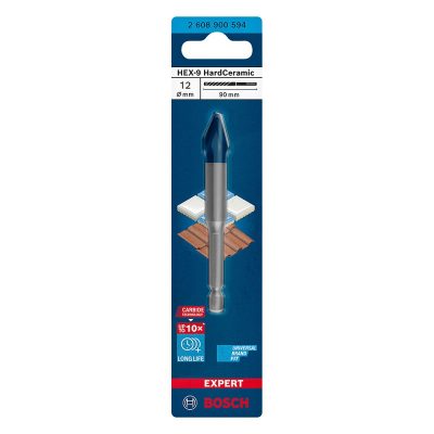 Broca Bosch Expert HardCeramic 12mm para Porcelanato y Cerámica