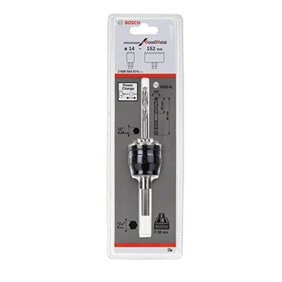 Adaptador Power-Change Bosch para Sierras de Corona 14-152mm