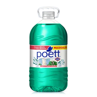 Limpiador Desinfectante Aromatizante Poett Fresco Despertar 4.5 L