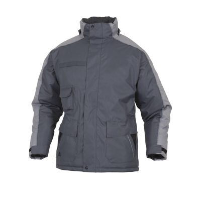 Casaca de Frío Delta Plus Nordland (parka impermeable, -40 °C, gris)