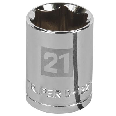 Dado Hexagonal Milimétrico Truper 13271 1/2" x 21mm Corto