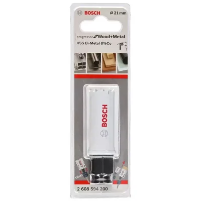 Sierra copa Bosch Progressor 2608.594.200-000 de 21 mm con sistema Power Change Plus