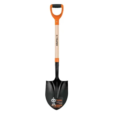 Pala Redonda Truper T2000 Mango de Madera Puño "Y"