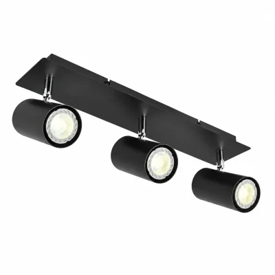 Aplique de techo orientable para 3 focos GU10 NUVORA