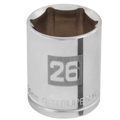 Dado Hexagonal Truper 101006 1/2" x 26mm Corto