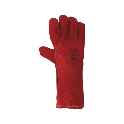 Guante de Soldador Carnaza Red Dragon 14" con Kevlar Spro (10401005)
