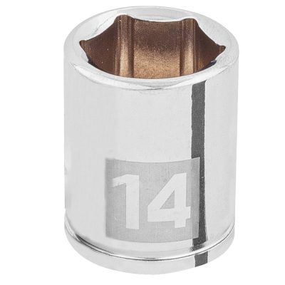 Dado Hexagonal 1/4" x 14mm Corto Truper 100967