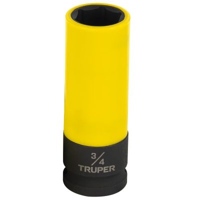 Dado Hexagonal Truper 1/2" x 3/4" Largo para Llave de Impacto