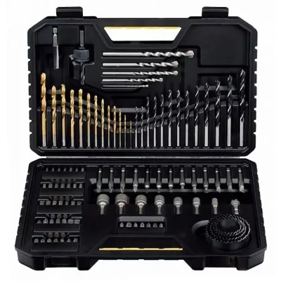 Set de Puntas y Accesorios Stanley STA7205-XJ 100 Piezas con Maletín