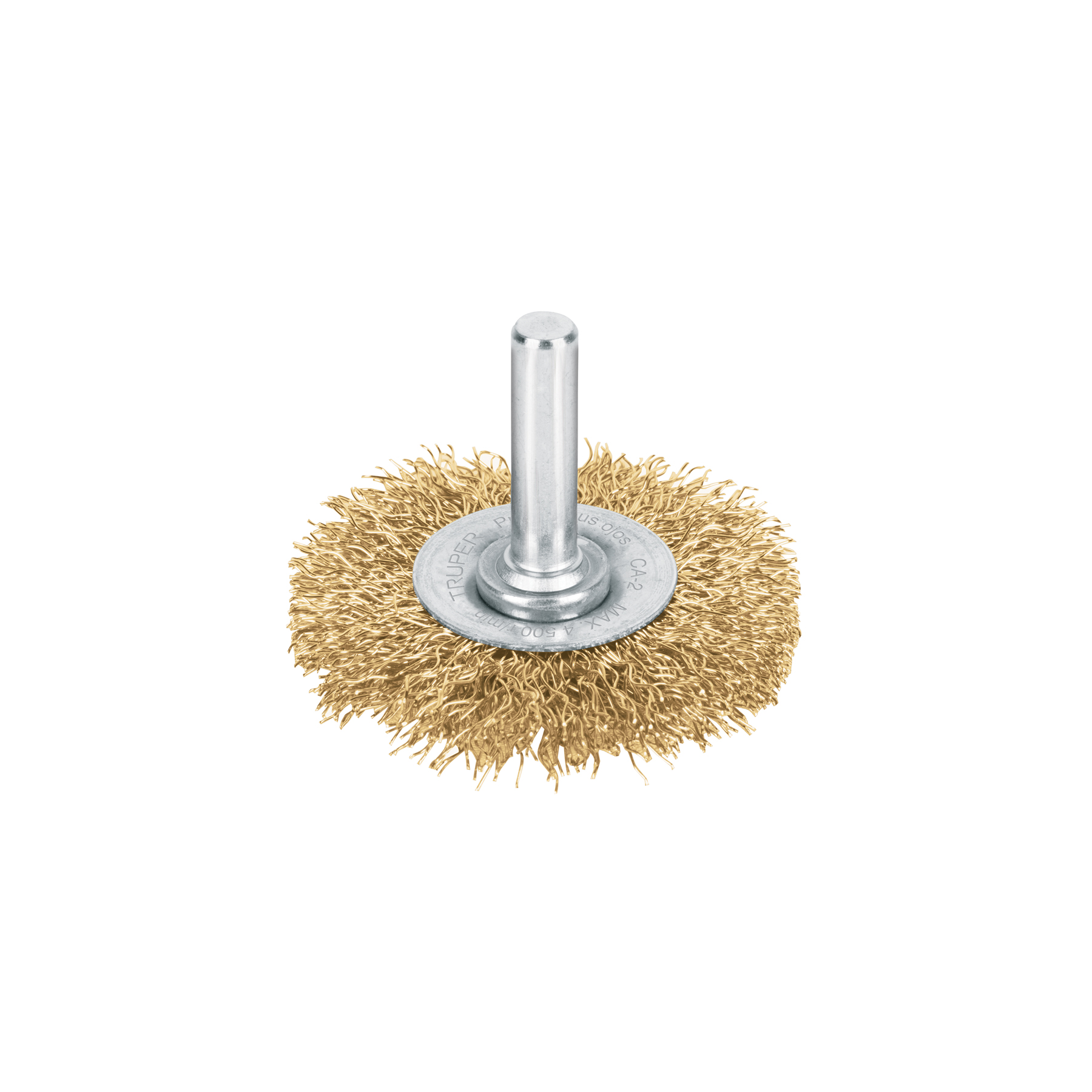 Escobilla circular 2" alambre grueso TRUPER 11569