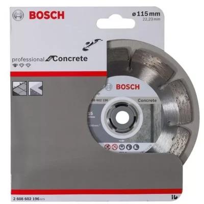 Disco Diamantado Segmentado Bosch Professional 4-1/2" (115 mm) para Hormigon Duro