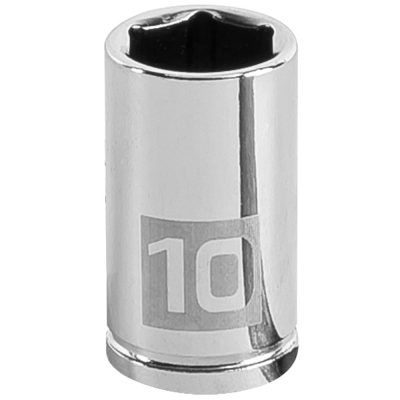 Dado Hexagonal Truper 13172 1/4 pulgada x 10mm Corto