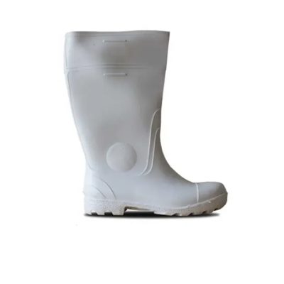 Bota de PVC blanca con punta de acero SEGUSA