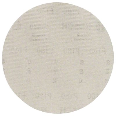 Lija Excéntrica Bosch 6 Pulgadas Grano 180 Malla Antipolvo x5