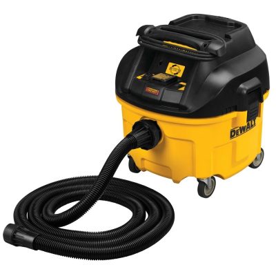 Aspiradora industrial DeWalt DWV010-B2C de 1 500 W y 30 L con filtro HEPA y autolimpieza