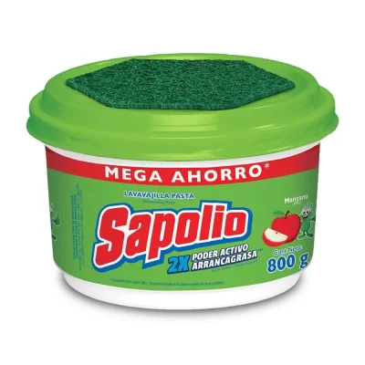 Lavavajilla en Pasta Sapolio Manzana 800g