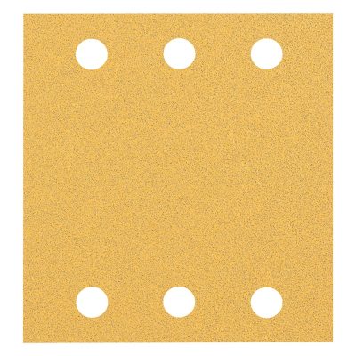 Lija Bosch Expert 1/4 de Pliego Grano 80 x10 para Lijadora Orbital