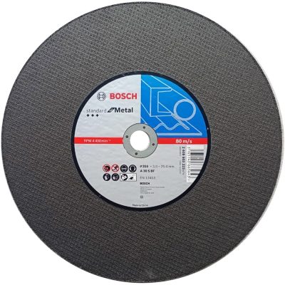 Disco de Corte Bosch 14 Pulgadas 3mm para Metal en Tronzadora