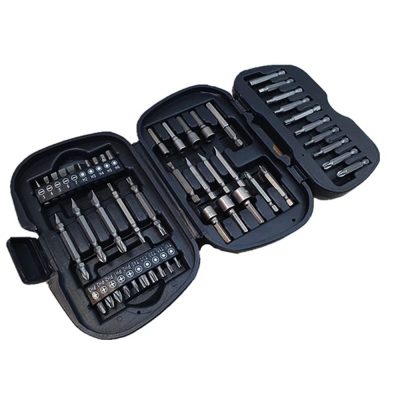 Juego de Puntas y Dados Kamasa KM697 49 Piezas Encastre 1/4" Hex con Estuche
