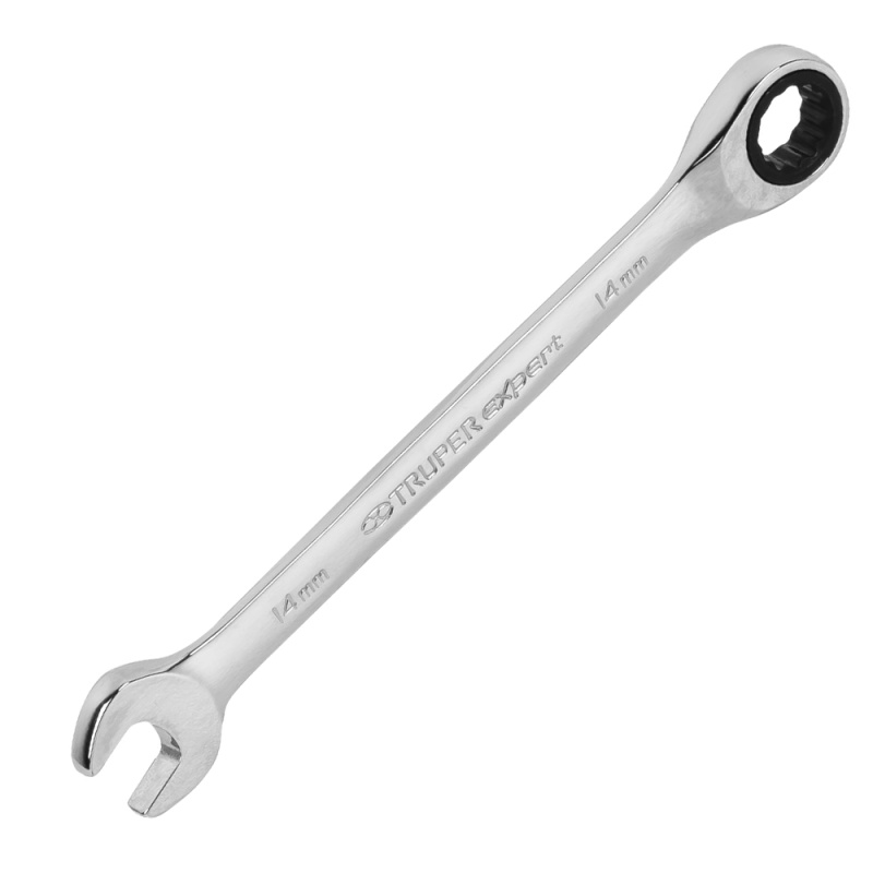 Llave Mixta Milimétrica 14mm con Ratchet Truper 15746