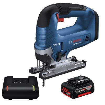 Sierra Caladora Inalambrica Bosch GST 185-LI 18V Brushless - Carrera 26 mm con Bateria 4.0 Ah y Cargador
