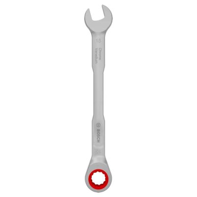 Llave Mixta con Ratchet Bosch 15mm Cromo Vanadio