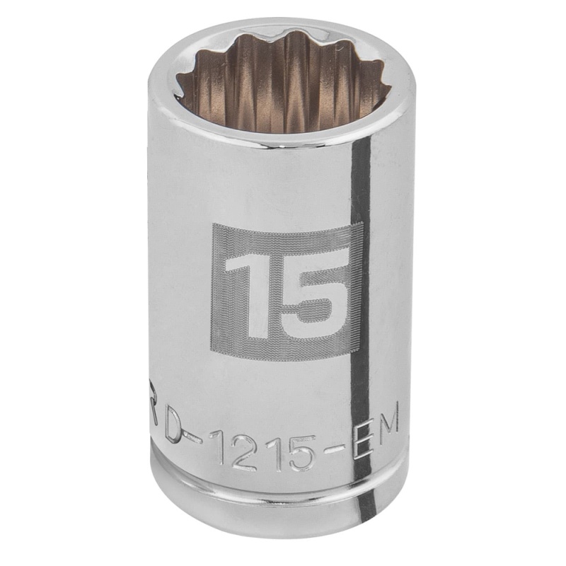 Dado Poligonal Truper 1/2" x 15mm Corto 13529