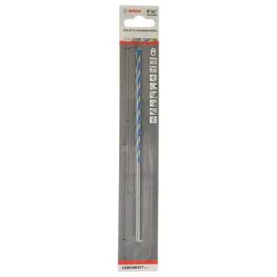 Broca Multiuso Bosch Multiconstruction CYL-9 de 1/4" x 6" x 8"