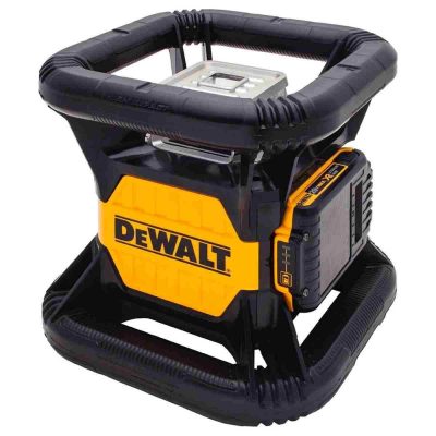 Nivel Láser Rotatorio DeWalt DW079LR 20V MAX Luz Roja con Doble Pendiente y Alcance de 610 m