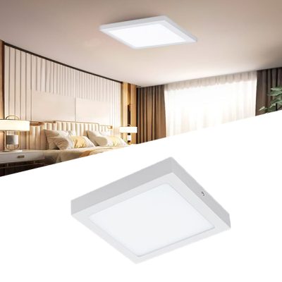 Panel LED adosable cuadrado 18W luz fría 6500K ABT