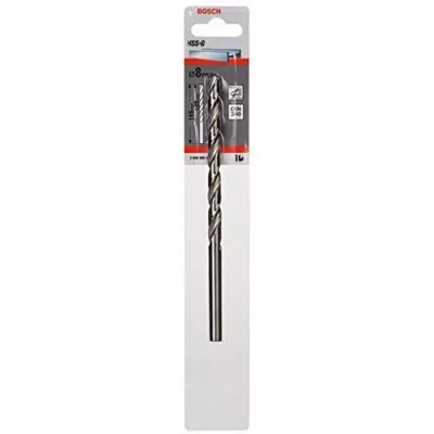 Broca para metal Bosch HSS-G 2608.595.037-000 de 8,0 x 117 mm rectificada