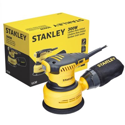 Lijadora Excéntrica Stanley SS30-B2 5" 300W con Cable