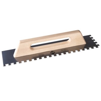 Plancha Dentada para Empastar Rubi 48 cm (12x12 mm)