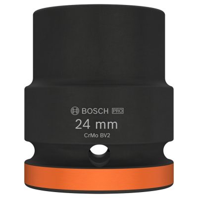 Dado Hexagonal Bosch 3/4" x 24 mm Corto para Llave de Impacto