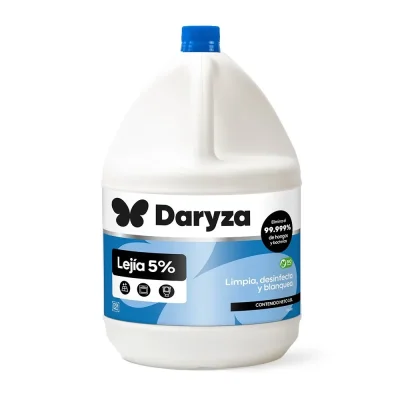 Lejía Daryza 5% Galón 3.8 L