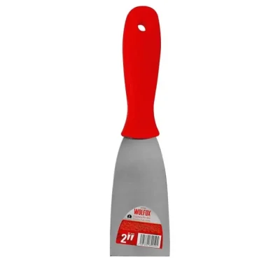 Espátula flexible Wolfox WF3102 de 2" con hoja de acero al carbono y mango plástico