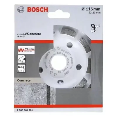 Vaso Diamantado Bosch 4 1/2" para Concreto