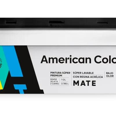 Pintura American Colors Mate Interior y Exterior Súper Lavable