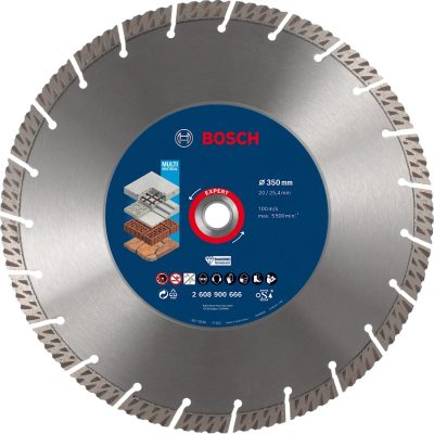 Disco Diamantado de Corte Bosch Expert 2608.900.667-000 — 16" (400 mm) Multimaterial