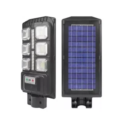 Luminaria solar LED para alumbrado público 100W 3000K y 6500K NUVORA