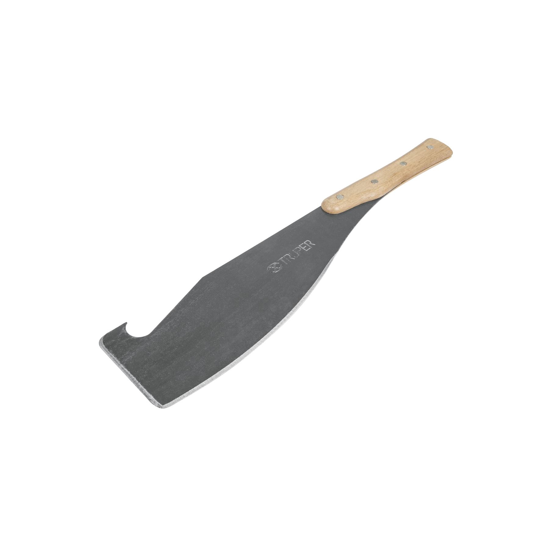 Machete cañero con gancho 1004 21", mango de madera, TRUPER