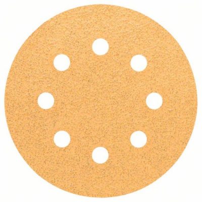 Lija Excéntrica Bosch 5" Grano 80 con Velcro x 50 Unidades