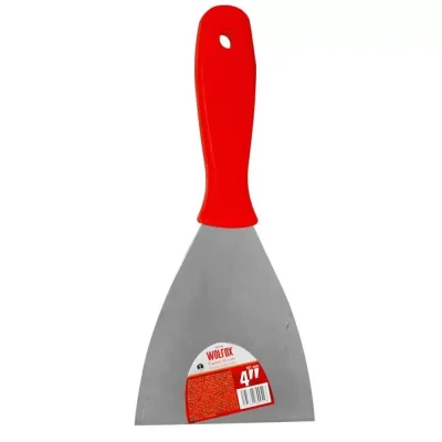 Espátula Flexible Wolfox WF3104 de 4" con Hoja de Acero al Carbono y Mango Plástico