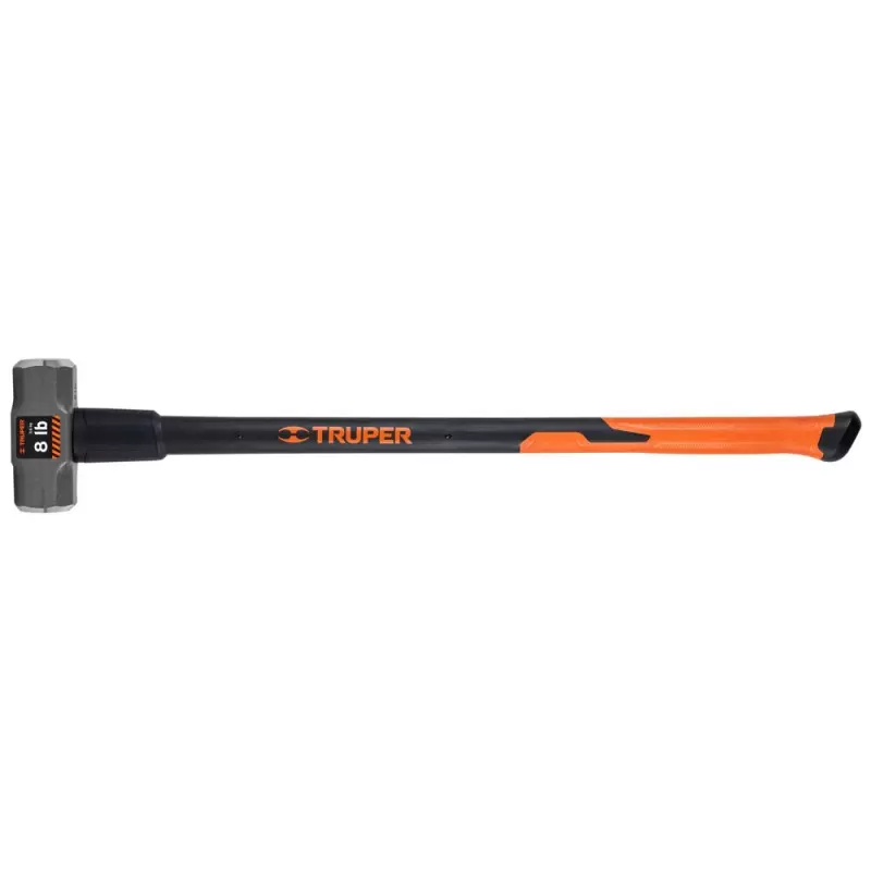 Comba Octogonal Truper 16538 8 LBS Mango Fibra de Vidrio 36"