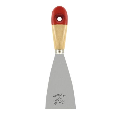 Espátula Kamasa KM213 2.5" de Acero con Mango de Madera
