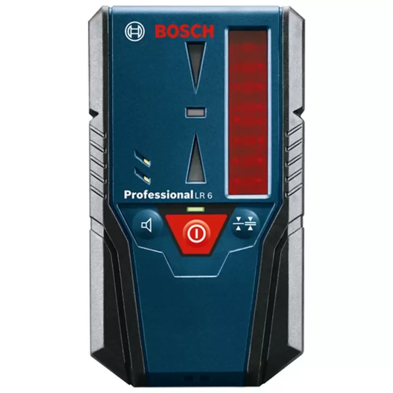 Receptor Digital Bosch LR 6 para Niveles Láser de Línea con Área de Captación de 5 cm