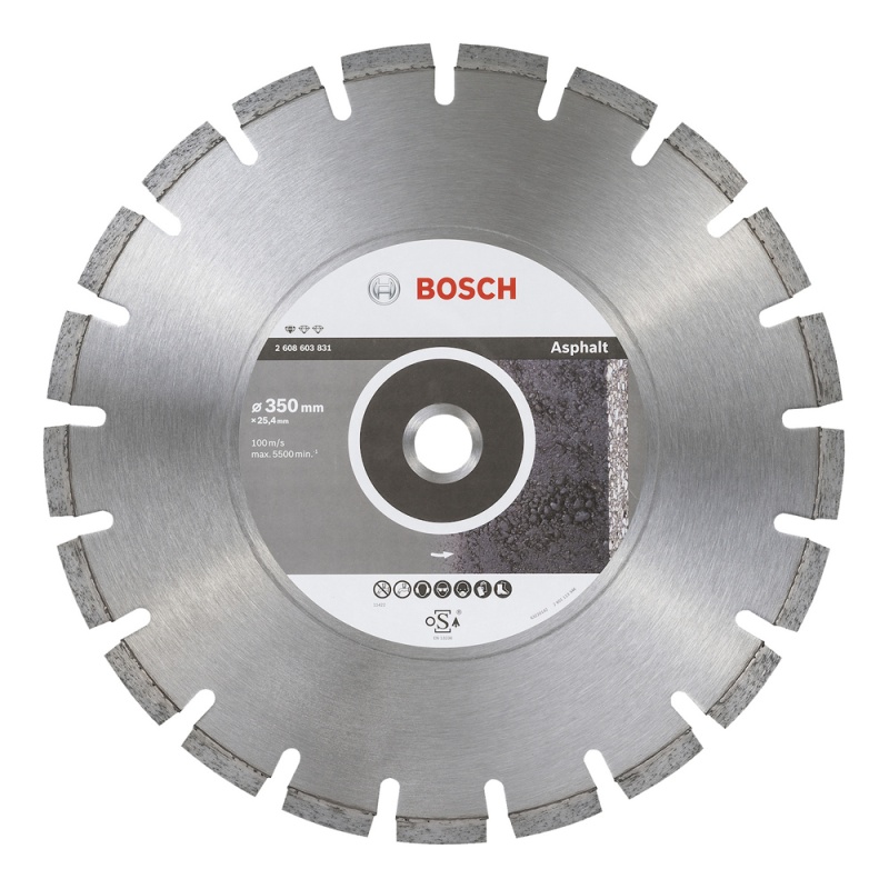 Disco Diamantado Bosch Segmentado 14" para Asfalto
