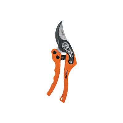 Tijera para poda 8" de nylon con cuchillas acero SK5, TRUPER